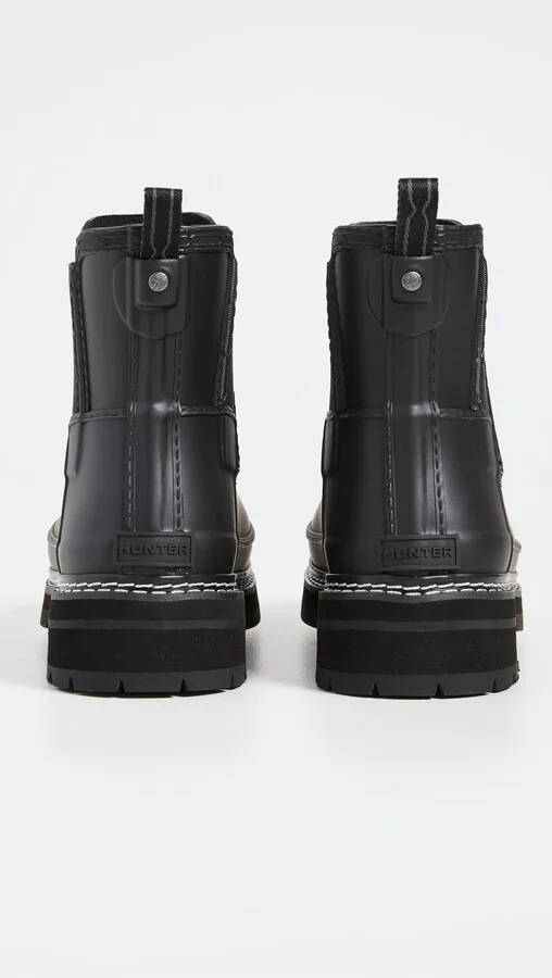 Hunter Boots Refined Chelsea Stitch Boots - Image 4