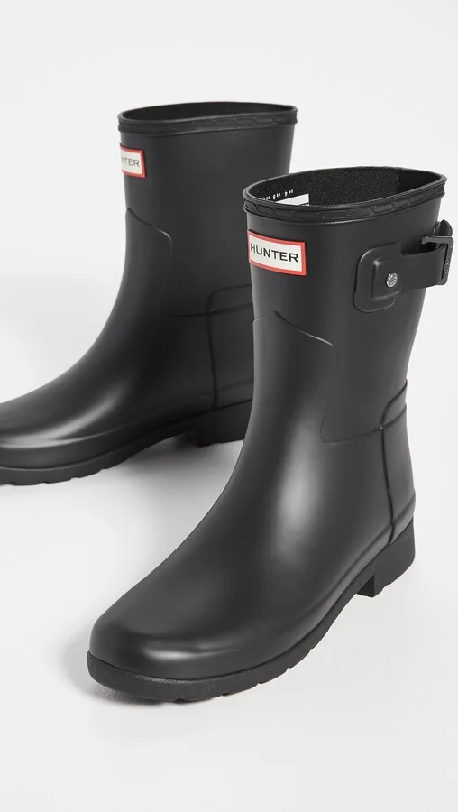Hunter Boots Refined Short Matte Boots - Image 5