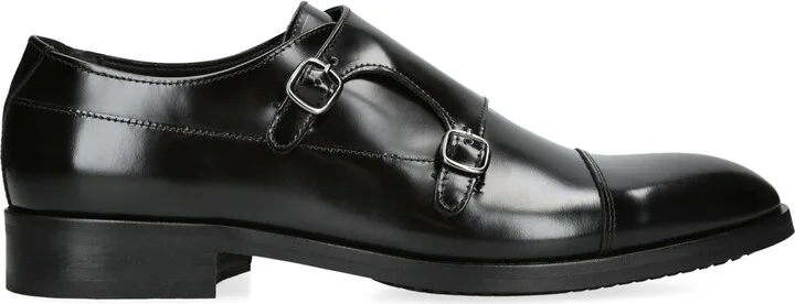 Hunter Cap Toe Double Monk Strap Shoe - Image 4
