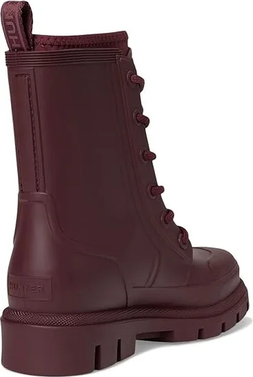 Hunter Diana Women's Rain Boots Dark Red : 11 M, Rubber - Image 4