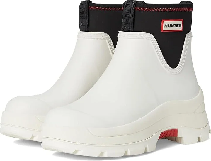 Hunter Eloise Women's Rain Boots Ivory : 9 M, Synthetic