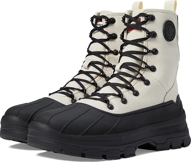Hunter Explorer Desert Boot Women's Shoes Cast/Black : 9 M, Canvas