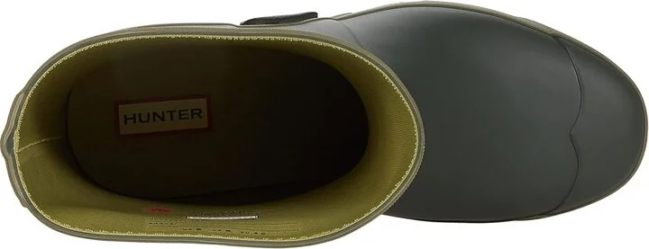 Hunter Field Gardener Short Boot Men's Shoes Dark Olive/Clay : 12 M, Rubber - Image 2