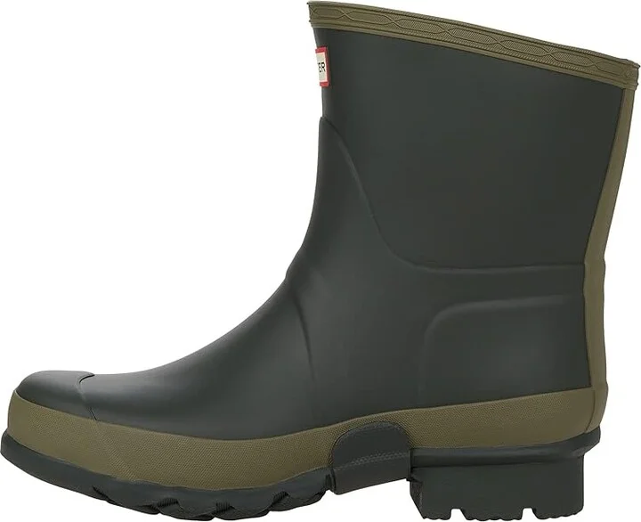 Hunter Field Gardener Short Boot Men's Shoes Dark Olive/Clay : 12 M, Rubber - Image 6