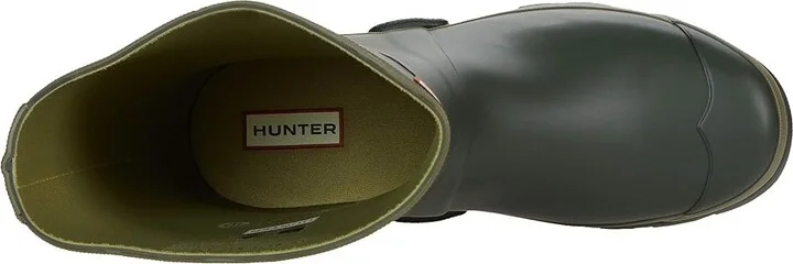 Hunter Field Gardener Short Boot Women's Shoes Dark Olive/Clay : 5 M, Synthetic - Image 2