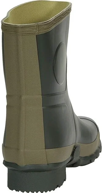Hunter Field Gardener Short Boot Women's Shoes Dark Olive/Clay : 5 M, Synthetic - Image 4