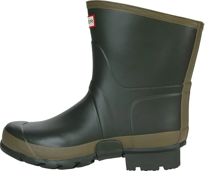 Hunter Field Gardener Short Boot Women's Shoes Dark Olive/Clay : 5 M, Synthetic - Image 6