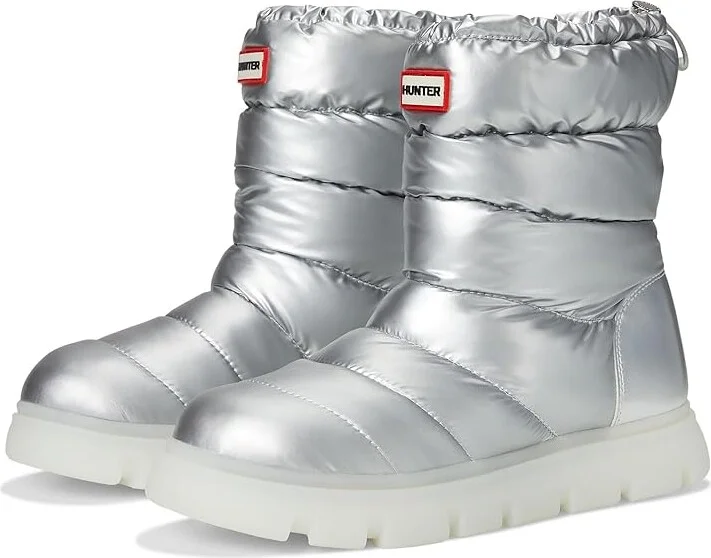 Hunter Hwmaribel2 Women's Cold Weather Boots Silver : 11 M, Rubber