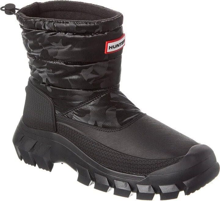 Hunter Intrepid Short Reflective Camo Snow Boot