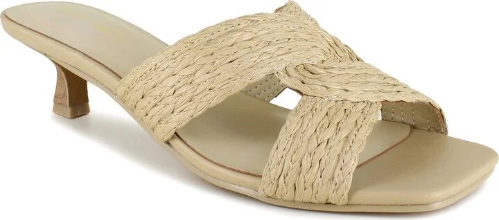 Hunter Kitten Heel Sandal