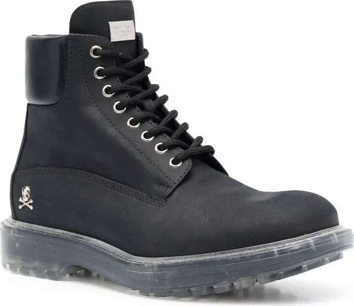 Hunter lace-up leather boots - Image 2