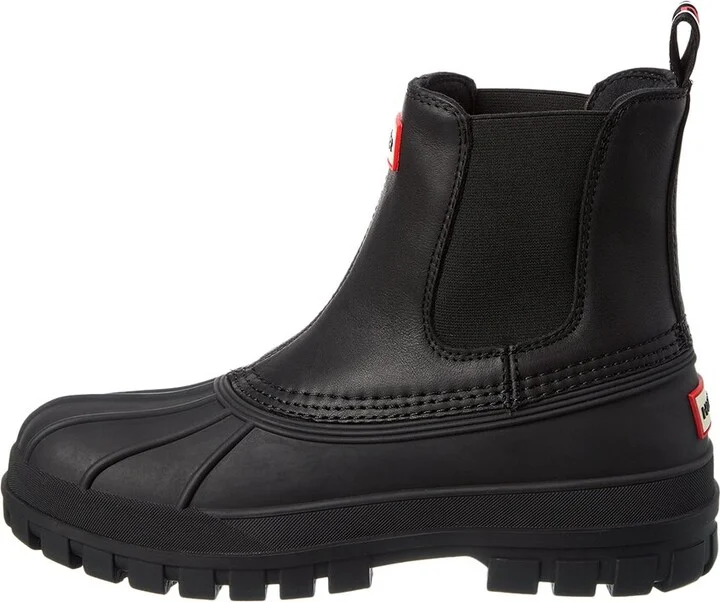 Hunter Leather & Rubber Boot - Image 2