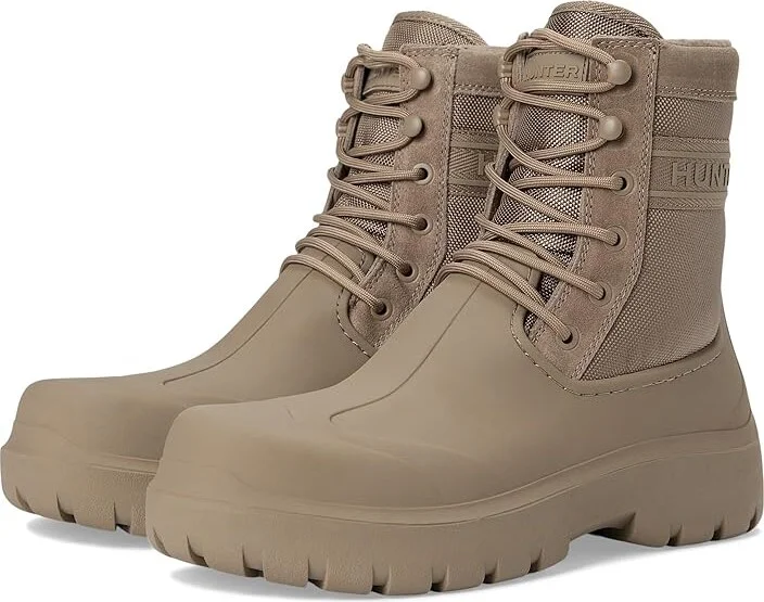 Hunter London Men's Rain Boots Medium Natural : 7 D - Medium, Synthetic