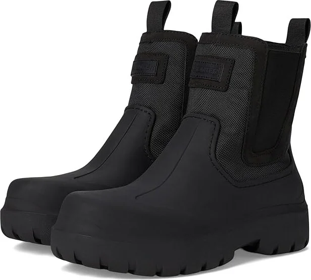 Hunter Lorde Men's Rain Boots Black : 7 D - Medium, Synthetic