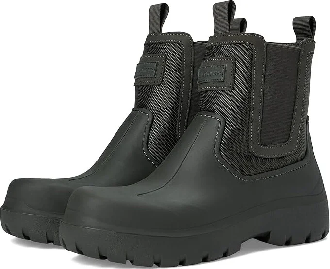 Hunter Lorde Men's Rain Boots Dark Green : 10 D - Medium, Synthetic