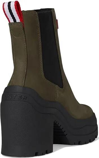 Hunter Miana Women's Rain Boots Dark Green : 5 M, Synthetic - Image 4