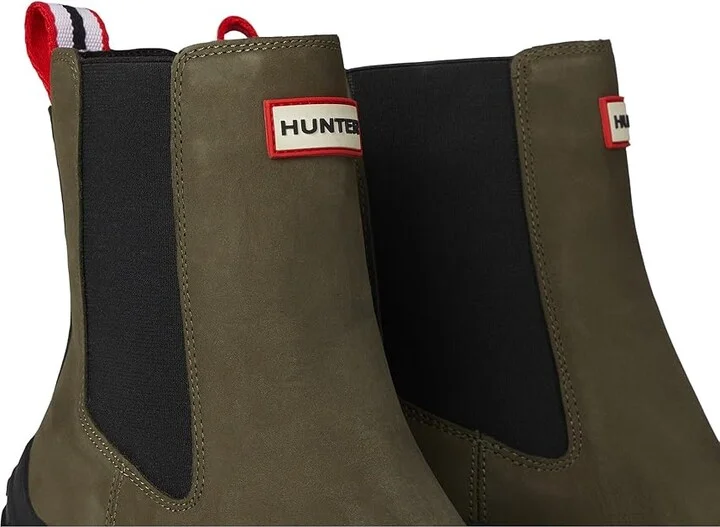 Hunter Miana Women's Rain Boots Dark Green : 5 M, Synthetic - Image 7