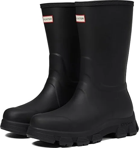 Hunter Micah Women's Rain Boots Black : 10 M, Rubber