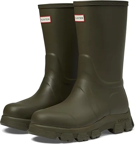 Hunter Micah Women's Rain Boots Dark Green : 5 M, Rubber