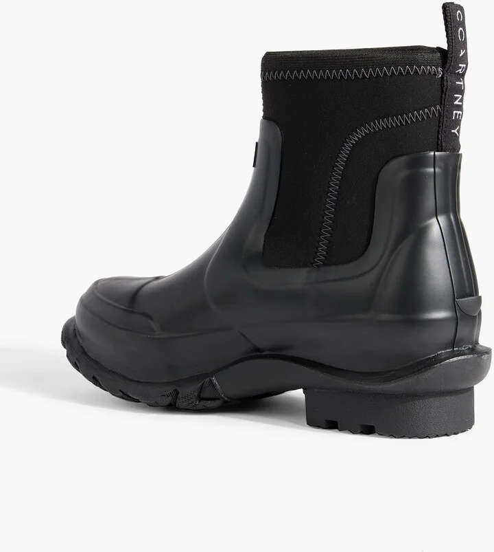 + Hunter neoprene and rubber rain boots - Image 3