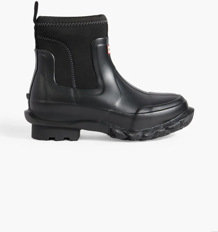 + Hunter neoprene and rubber rain boots