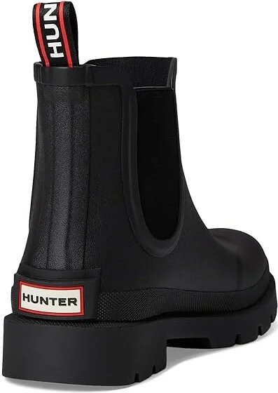 Hunter Orford Men's Rain Boots Black 1 : 12 D - Medium, Rubber - Image 4