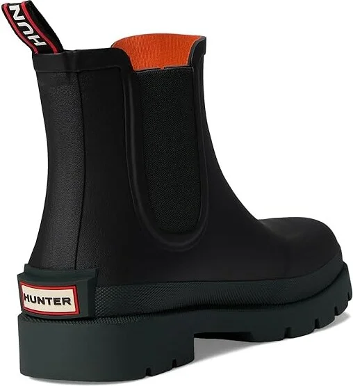 Hunter Orford Men's Rain Boots Black 1 : 12 D - Medium, Rubber - Image 10