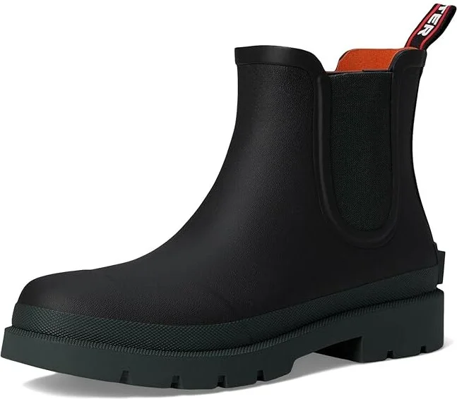 Hunter Orford Men's Rain Boots Black 1 : 12 D - Medium, Rubber - Image 11