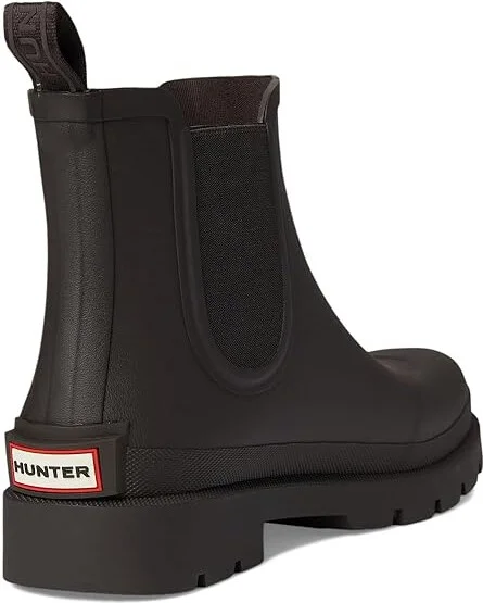 Hunter Orford Men's Rain Boots Dark Brown : 13 D - Medium, Rubber - Image 4