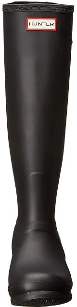 Hunter Original Back Adjustable Women's Rain Boots Black : 5 M, Rubber - Image 6