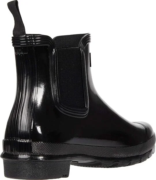 Hunter Original Chelsea Gloss Women's Shoes Black : 5 M, Rubber - Image 4