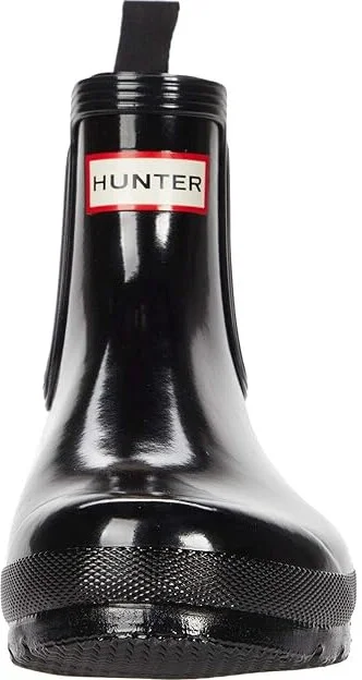 Hunter Original Chelsea Gloss Women's Shoes Black : 5 M, Rubber - Image 5