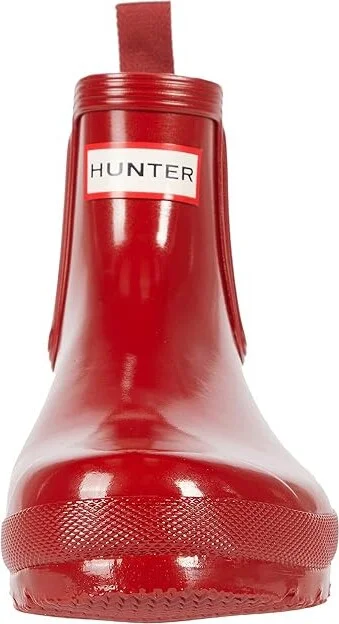 Hunter Original Chelsea Gloss Women's Shoes Military Red : 5 M, Rubber - Image 5