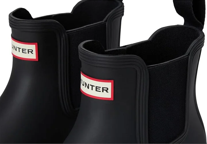 Hunter Original Chelsea Men's Rain Boots Black 1 : 13 M - Image 7