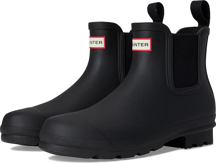 Hunter Original Chelsea Men's Rain Boots Black 1 : 13 M