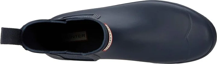 Hunter Original Chelsea Men's Rain Boots Navy : 11 M, Rubber - Image 2