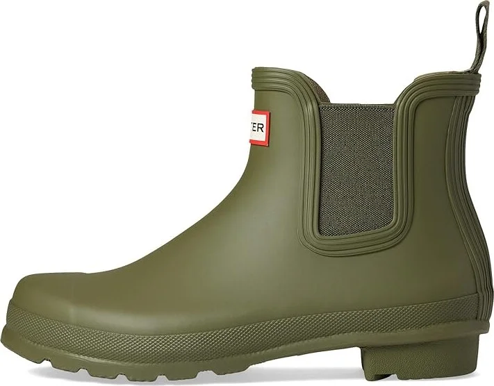 Hunter Original Chelsea Women's Rain Boots Olive Leaf : 5 M, Rubber - Image 5
