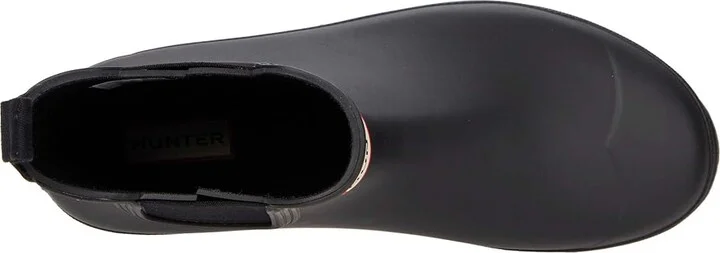 Hunter Original Chelsea Women's Shoes Black : 7 M, Rubber - Image 2