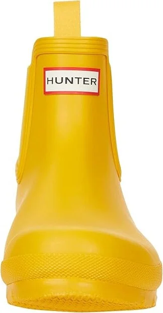 Hunter Original Chelsea Women's Shoes Yellow : 5 M, Rubber - Image 5