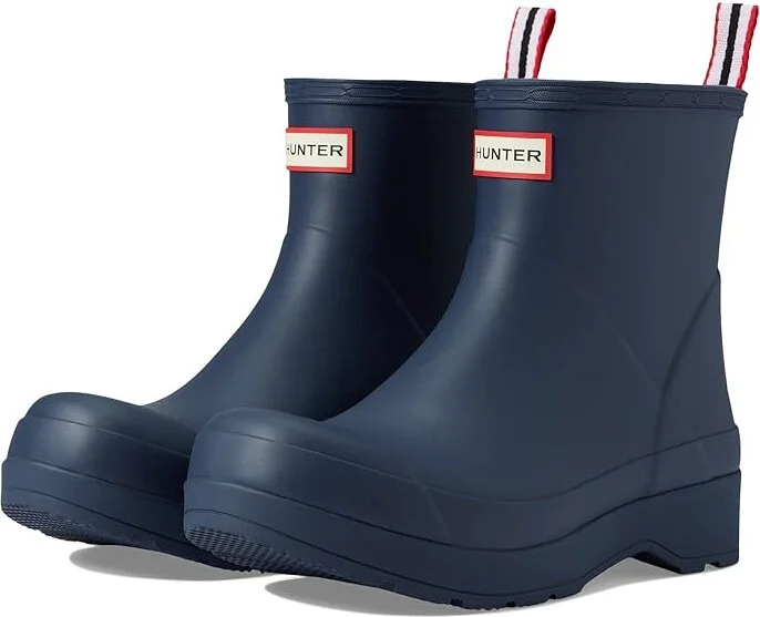 Hunter Original Play Boot Chelsea Men's Rain Boots Valtameri Blue : 11 M, Rubber