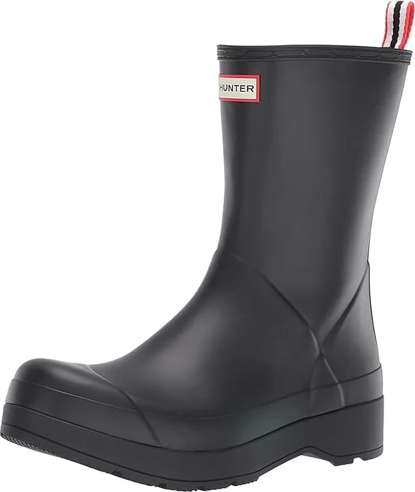 Hunter Original Play Boot Mid-Height Men's Rain Boots Black : 7 M, Rubber - Image 2