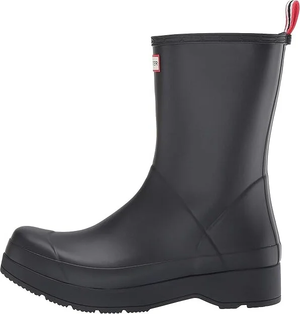 Hunter Original Play Boot Mid-Height Men's Rain Boots Black : 7 M, Rubber - Image 7