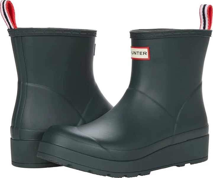 Hunter Original Play Short Women's Rain Boots Arctic Moss : 5 M, Rubber