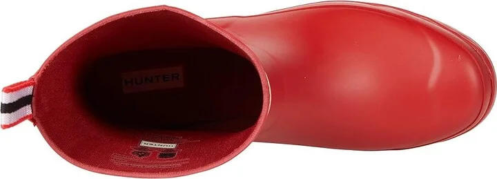 Hunter Original Play Short Women's Rain Boots Logo Red : 5 M, Rubber - Image 2