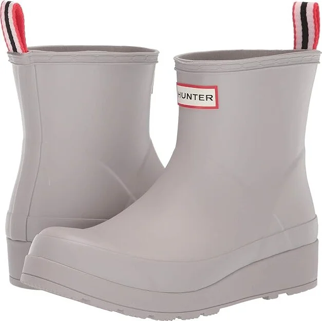 Hunter Original Play Short Women's Rain Boots Zinc : 5 M, Rubber