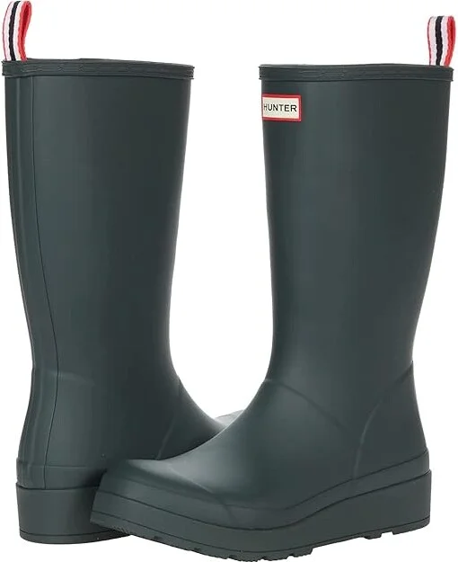 Hunter Original Play Tall Women's Rain Boots Arctic Moss : 5 M, Synthetic/Rubber