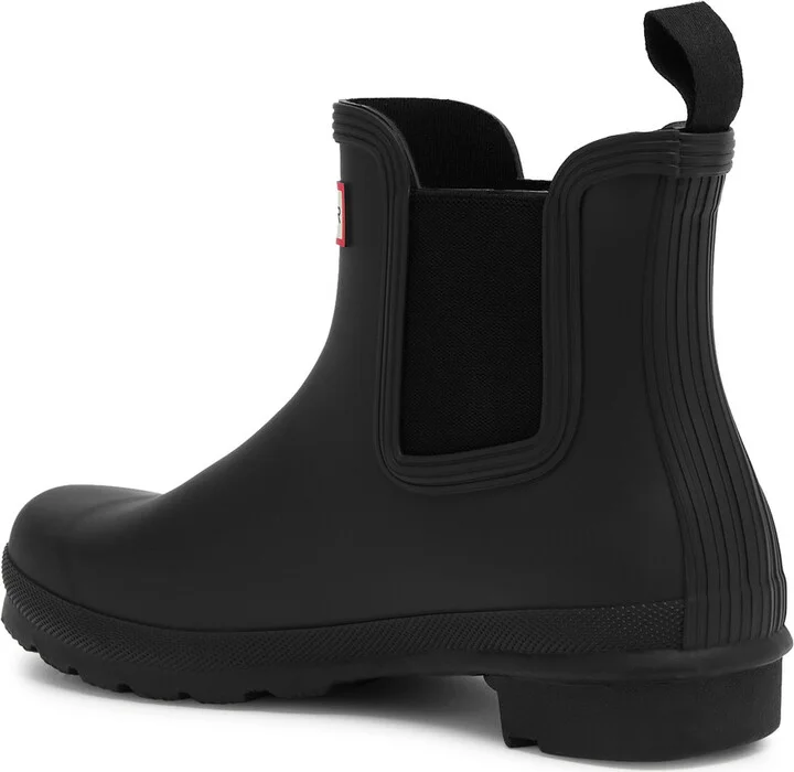 Hunter Original Rubber Chelsea Boots - Image 6