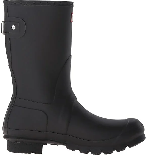 Hunter Original Short Back Adjustable Rain Boots Women's Rain Boots Black : 11 M - Image 8
