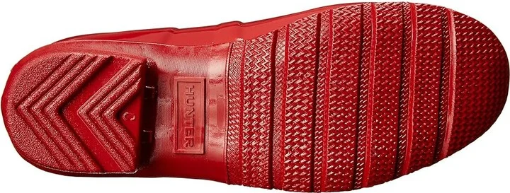 Hunter Original Short Gloss Women's Rain Boots Military Red : 5 M, Rubber - Image 4
