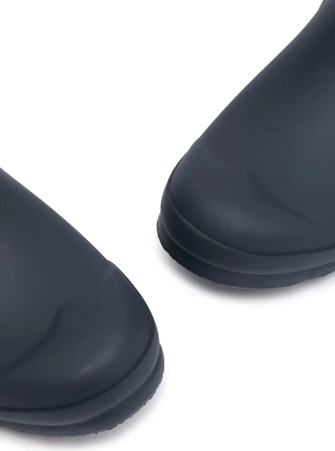 Hunter Original Short Panelled Rubber Wellington Boots - Image 3